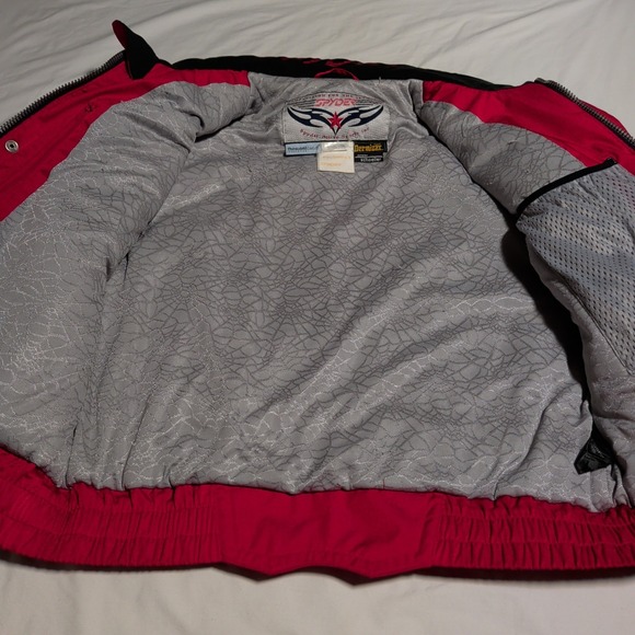 Vintage Spyder Jacket Mens Size L Red Ski Winter Pockets Outdoor Pockets Winter - Picture 5 of 16